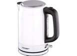 Cloer 4521 Bollitore In Acciaio Inox Bianco 1,7L