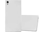 Cadorabo Custodia Protettiva Per Sony Xperia Z5 Premium In Argento Custodia Per Cellulare Custodia In Silicone Tpu Cover Case