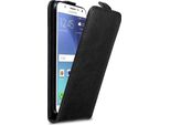 Cadorabo Cover Per Samsung Galaxy J7 2015 Cover Protettiva In Nero Flip Case Custodia Del Telefono Cellulare Cover