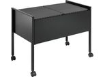 Durable Carrello Per Cartelle Sospese Economy Duo 100 A4, Nero, 308201