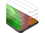Cadorabo 3X Pellicola Blindata Per Motorola One Macro Pellicola Protettiva In Vetro Temperato Trasparente Screen Protector