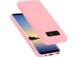 Cadorabo Custodia Protettiva Per Samsung Galaxy Note 8 In Rosa Custodia Del Telefono Cellulare Custodia Cover Tpu Etui