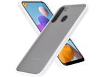 Cadorabo Custodia Per Samsung Galaxy A21 Custodia Protettiva In Silicone Tpu Trasparente Custodia Per Cellulare Ibrida Custodia Protettiva