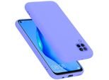 Cadorabo Custodia Protettiva Per Huawei Nova 6 Se / P40 Lite / Nova 7I Custodia In Viola Telefono Cellulare Case Cover Tpu Etui