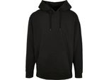 Build Your Brand Basic BB006 | Felpa Con Cappuccio Oversize Con Tasca A Canguro - Colore: Nero - Taglia: M