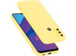 Cadorabo Custodia Protettiva Per Honor 9A Custodia In Giallo Telefono Cellulare Case Cover Tpu Etui