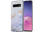 Cadorabo Custodia Protettiva Per Samsung Galaxy S10 4G In Tpu Bianco Custodia Per Cellulare Custodia Cover
