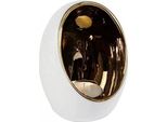 Portacandele Van Manen Pim S (Bianco-Oro, Dimensioni 9,5X9,5X12,5 Cm, Senza Candela)