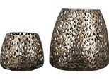 Gilde Windlicht, "Purley"", Metall, Goldfarben, , H. 20 Cm, D. 20 Cm 84082"