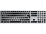 Satechi Slim X3 Tastiera Bluetooth Nero-Grigio Tedesco Senza Fili