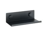 Wenko Jet S Scaffale Da Cucina In Metallo Nero 25 X 7,5 X 12 Cm