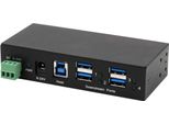 Exsys EX-11244HMS Hub Di Interfaccia Usb 3.2 Gen 1 (3.1 Gen 1) Tipo-B 5000 Mbit/S Nero (EX-11244HMS)
