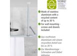 Supporto A Soffitto Wenko Mod. Era Cromo, 57 Cm