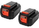 2Pz Powersmart 2Ah 40V Batteria Per Black & Decker LBXR36 LBX2040 LHT2436 BL20362 CLM3825L2-QW,GKC3630,GWC 3600,