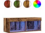 Syfax™ Set Mobile Tv Legno Vecchio 80 X 30 X 30 Cm Legno Multistrato