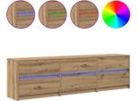 Syfax™ Unità Tv 2 Pcs Rovere Artigianale 180 X 34 X 50 Cm