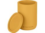 Scatola Portaoggetti Tom Tailor Con Coperchio Arancione | Scatola In Cotone, Scatola Organizer, Mini Scatola, Organizer Per Il Trucco, Scatola Per Cosmetici, Scatole Organizer, Portaoggetti Per Il Bagno, In Poliresina, 7,7 X 11 X 7,7 Cm