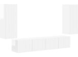 Vidaxl Bianco Lucido 78,5 X 30 X 29,5 Cm