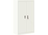 Syfax™ Armadio 2 Pcs Bianco 80 X 40 X 140 Cm Acciaio