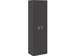 Syfax™ Armadio 2 Pcs Nero 60 X 40 X 200 Cm Acciaio