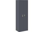Syfax™ Armadio 2 Pcs Antracite 60 X 40 X 180 Cm Acciaio