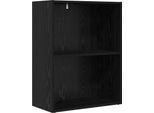 Syfax™ Libreria Rovere Nero 60 X 30 X 76.5 Cm Legno Multistrato