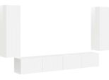 Vidaxl Bianco Lucido 98 X 31 X 29,5 Cm