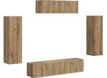 Syfax™ Mobile Tv 5 Pcs Rovere Artigianale