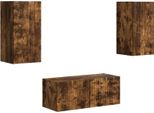 Syfax™ Set Mobile Tv 6 Pcs Rovere Fumé Legno Multistrato