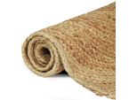 Vidaxl Tappeti Quadrati Marroni 300 X 300 Cm Juta
