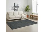 Vidaxl Tappeti Quadrati Grigio Scuro 240 X 240 Cm Juta