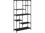 Syfax™ Libreria Rovere Nero 99 X 35,5 X 176 Cm Legno Multistrato