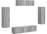 Syfax™ Mobile Tv 5 Pcs Grigio Sonoma
