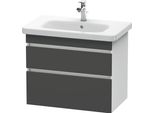 Duravit Durastyle Meuble Sous-Lavabo Suspendu 6481, 2 Tiroirs, 730Mm, Pour Durastyle, DS648104918, DS648104918