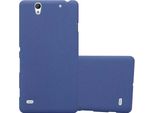 Cadorabo Custodia Protettiva Per Sony Xperia C4 Cover In Blu Custodia Per Cellulare Tpu Etui Cover Case