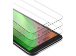 Cadorabo 3X Pellicola Blindata Per Honor 9S Pellicola Protettiva In Vetro Temperato Naturale Di Protezione Del Display
