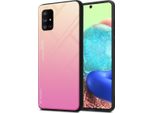 Cadorabo Custodia Per Samsung Galaxy A71 5G Custodia Protettiva In Nero Custodia Del Telefono Cellulare Custodia Tpu Cover Vetro Temperato Custodia