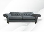 Grande Divano Imbottito Chesterfield Design Divano 4 Posti Divano Tessile Divano
