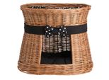 Rifugio Ovale Per Gatti In Colore Naturale / Cesto Per Gatti / Torre Per Gatti 50X40 H45 Cm