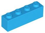 25 Pezzi Lego, Codice 3010 In Azzurro Scuro