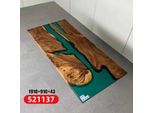 Tavolo Da Pranzo In Resina Epossidica In Legno Massiccio Cascata Tavolo Epossidico 191X91Cm