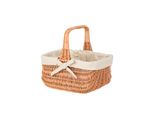 Cesto Per La Spesa In Vimini Cesto In Tessuto Con Manico Cesto Per La Conservazione Cesto Da Picnic Leggero Cesto Da Regalo
