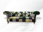 Chesterfield 3 Posti Multicolore Divano Da Salotto Di Design Mobili Di Design