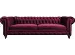 Divani Tessuto Tessuto Divani Mobili Creativi 3 Posti Nuovo Divano Chesterfield Borgogna