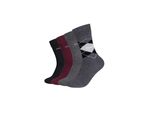 Socken JOOP Socken 4er Pack, Damen, Gr. 43/46, anthrazit mix, 85% Baumwolle, 12% Polyamid, 3% Elasthan, kariert, Socken Socken