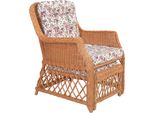 Rattanstuhl Home Affaire, Braun, B:67Cm H:91Cm T:75Cm, StüHle, Rattanstuhl, Handarbeit, MaßE (B/T/H): (67/75/91)