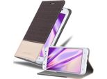 Cadorabo Custodia Per Samsung Galaxy J5 2015 Custodia Protettiva In Grigio Telefono Cellulare Custodia A Libro Cover