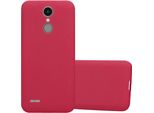 Cadorabo Custodia Protettiva Per Lg K8 2017 Cover In Rosso Custodia Per Telefono Cellulare Tpu Etui Cover Case
