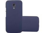 Cadorabo Custodia Protettiva Per Motorola Moto Z2 In Blu Custodia Rigida Per Telefono Cellulare Cover