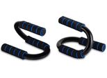 Empireathletics - Maniglie Per Flessioni In Acciaio Zincato Con Imbottitura In Schiuma - Maniglie Per Flessioni In BLU-NERO